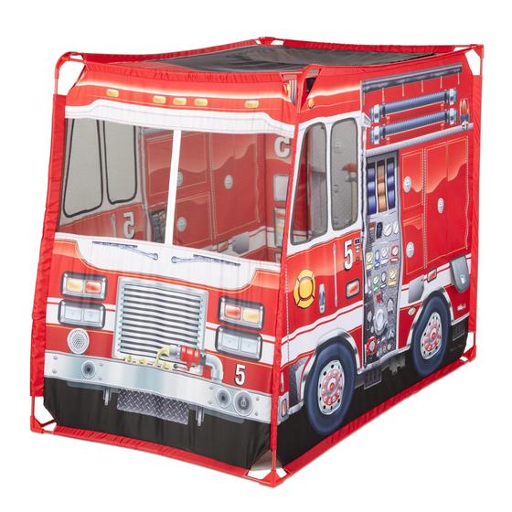 Imagem de Tenda Infantil Play Tent Melissa & Doug Caminhão de Bombeiros - Para Crianças a partir de 3 Anos