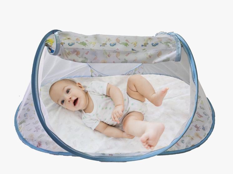 Imagem de Tenda Mosquiteiro Para Bebê Cercadinho Portátil
