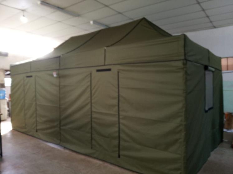 Imagem de Tenda Sanfonada Camping 6x3 Metros Nylon