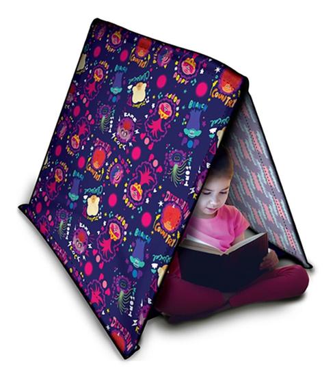 Imagem de Tenda Trolls Kit Acampamento Infantil C/ Tapa Olho - Pupee