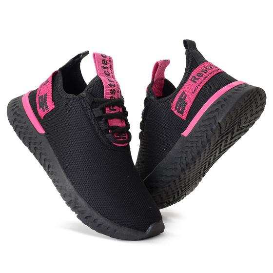 Imagem de Tênis Academia Feminino Caminhada Corrida Olimp Esportivo BF Shoes