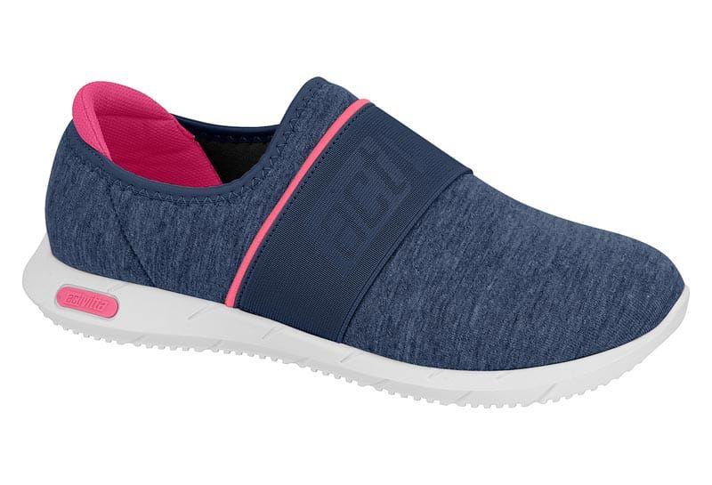 Imagem de Tênis Actvitta 4814103 Calce Fácil Slip On Treino Caminhada