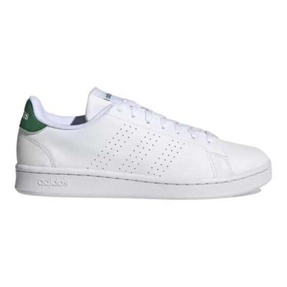 Imagem de Tênis Adidas Advantage Casual Branco e Verde - Masculino