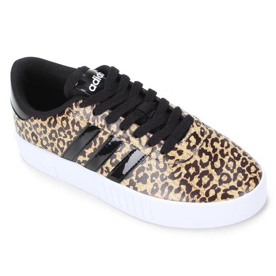 Imagem de Tênis Adidas Court Bold Leopard Feminino