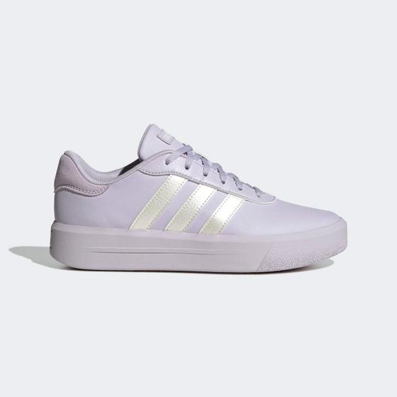 Tênis Adidas Court Platform Feminino Menor preço em Tênis Adidas Court Platform Feminino