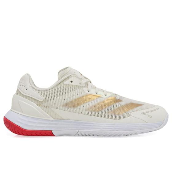 Imagem de Tênis Adidas Defiant Speed 2 Hard Court Bege e Dourado