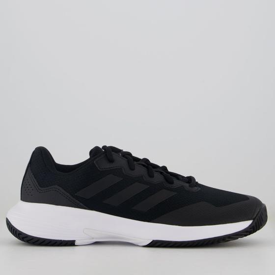 Imagem de Tênis Adidas GameCourt 2 Preto e Branco