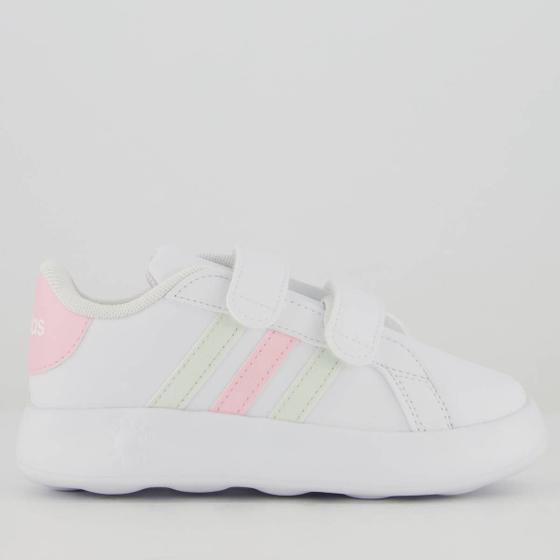 Imagem de Tênis Adidas Grand Court 2.0 CF Infantil Branco