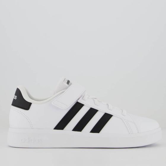 Imagem de Tênis Adidas Grand Court Juvenil Branco