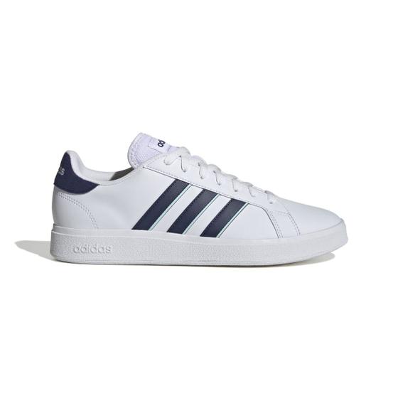 Imagem de Tênis Adidas Grand Court TD Lifestyle Court Casual Cor: Branco E Azul - Tamanho: 42