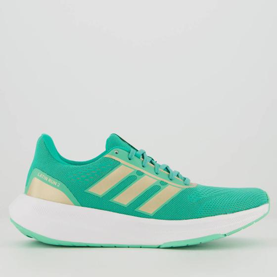 Imagem de Tênis Adidas Latin Run 2.0 Feminino Verde