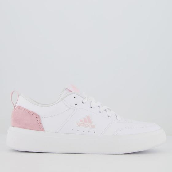 Imagem de Tênis Adidas Park ST Feminino Branco e Rosa