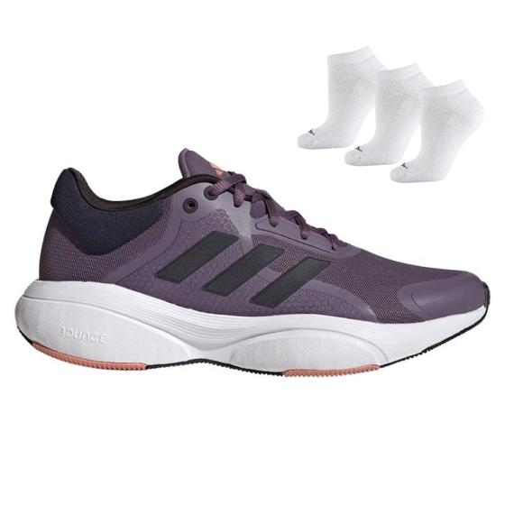 Imagem de Tênis Adidas Response Feminino + 3 Pares de Meias