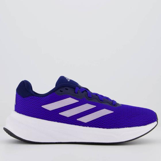 Imagem de Tênis Adidas Response Feminino Azul e Lilás