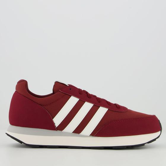 Tenis Adidas Run 60s 3.0 Vinho Tenis Esportivo Magazine Luiza