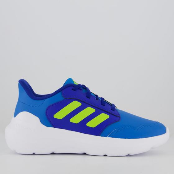 Imagem de Tênis Adidas Tensaur Run Juvenil Azul e Verde