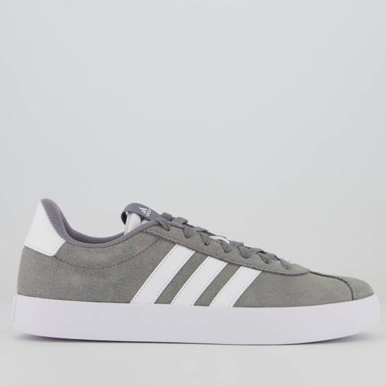 Imagem de Tênis Adidas VL Court 3.0 Cinza e Branco