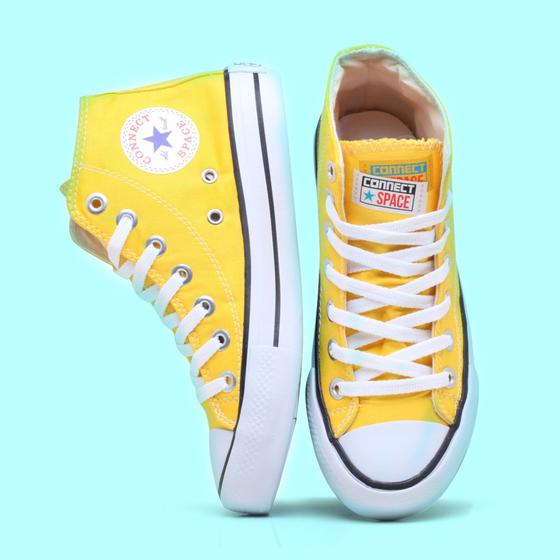 Tenis All Feminino Cano Alto Star Clássico HI CT Envio Já 117Bo Menor preço em Tenis All Feminino Cano Alto Star Clássico HI CT Envio Já 117Bo