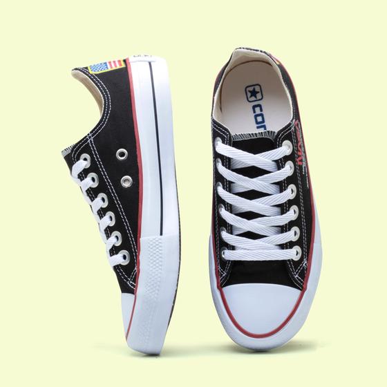 Tenis All Feminino Star Masculino Cano Baixo Star Ox Lançamento 326Te Menor preço em Tenis All Feminino Star Masculino Cano Baixo Star Ox Lançamento 326Te