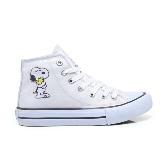 Imagem de Tenis All Snoopy Star Botinha Clássico Mega Qualidade 731snpBo