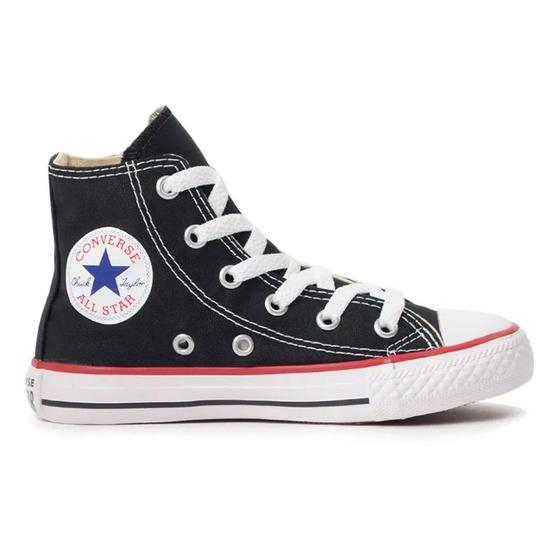 Imagem de Tênis All Star Cano Alto Infantil Chuck Taylor CK0004 Preto