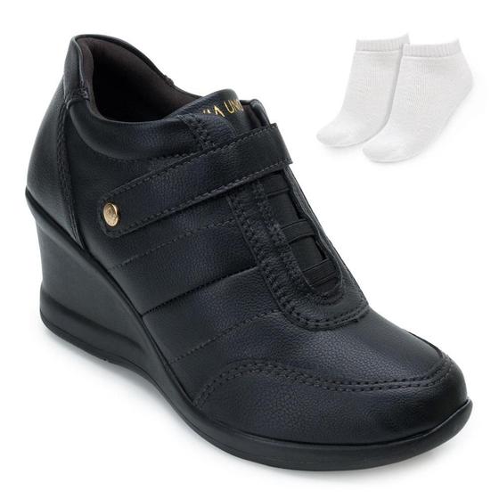 Tenis Salto Anabela Tenis Via Uno Anabela Tênis Anabela Via Uno E