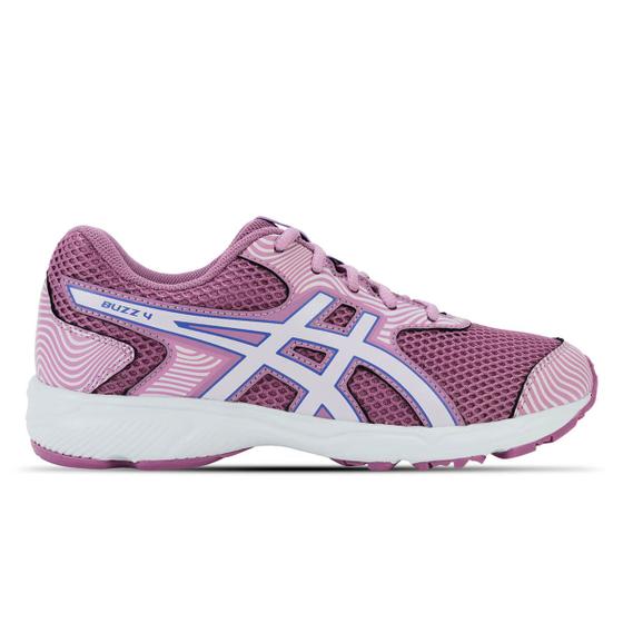 Imagem de Tênis ASICS Buzz 4 - Infantil - Rosa com Branco