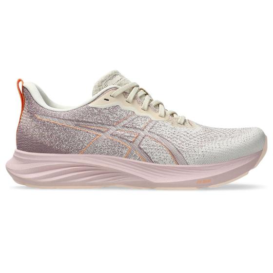 Imagem de Tênis ASICS Dynablast 4 - Feminino - Branco com Rosa