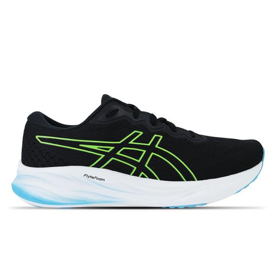 Imagem de Tênis ASICS GEL-Pulse 15 SE - Masculino - Preto com Verde e Azul