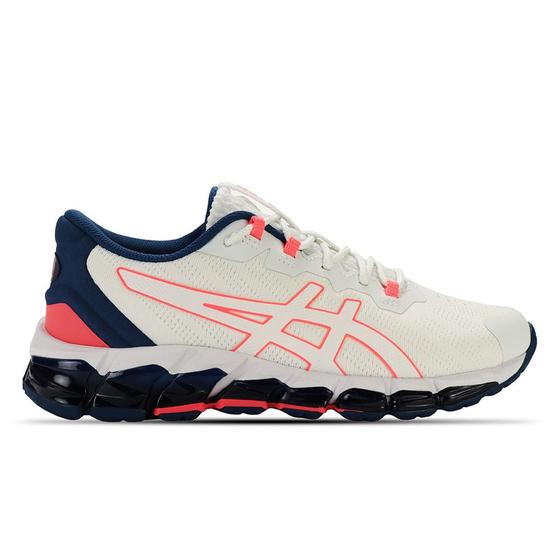 Tenis ASICS GEL Quantum 360 Direction Feminino Branco e Azul Marinho Tenis Esportivo Magazine Luiza