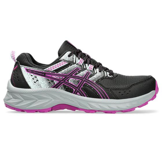 Imagem de Tênis ASICS GEL-Venture 9 - Feminino - Preto com Cinza e Rosa