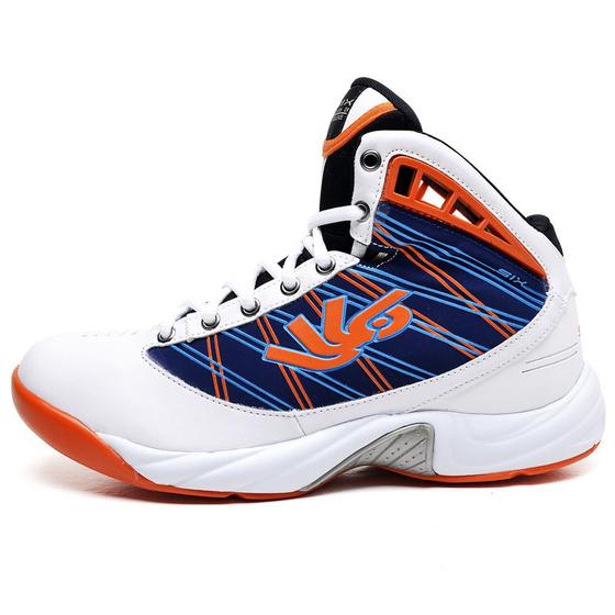 Imagem de Tênis Basquete Masculino Get Up Six Street Branco/Laranja