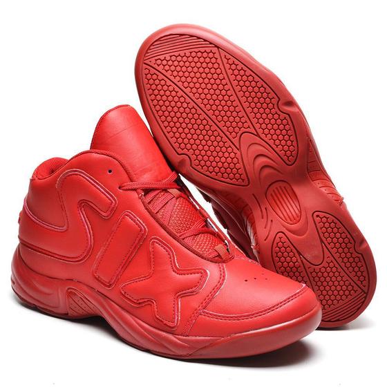 Imagem de Tênis Basquete Masculino Zoom Freak Six Street Vermelho