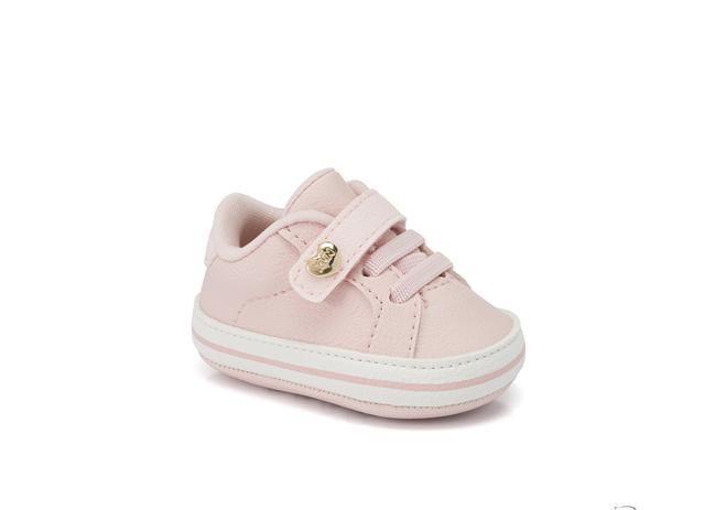 Tenis Bebê Klin Pipoca Rosa 363001000 Tênis para Bebês