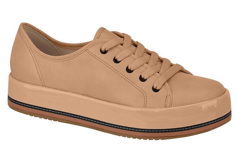 Imagem de Tênis Beira Rio Conforto Flatform Casual 4194.1102 Feminino-Nude