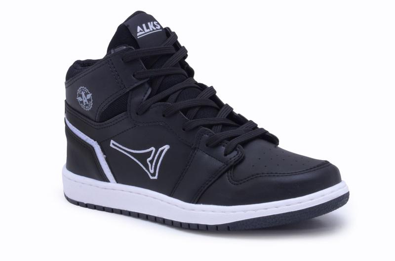 Tênis Bota Cano Alto Masculino Feminino Academia Basquete Alks Menor preço em Tênis Bota Cano Alto Masculino Feminino Academia Basquete Alks