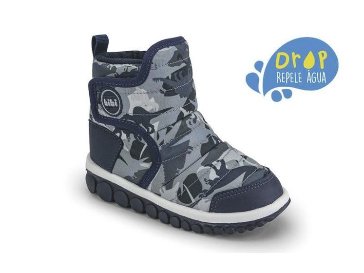 Imagem de Tênis Bota Infantil BIBI Roller New Impermeável Estampado Dinossauro Masculino