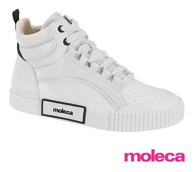 Imagem de Tenis Botinha Moleca Original Festa Moda Casual Cano Medio