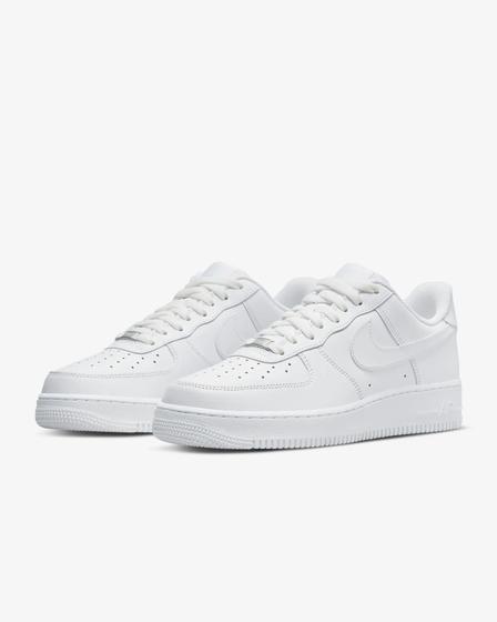 Tênis branco masculino/feminino air force f1 envio imediato Menor preço em Tênis branco masculino/feminino air force f1 envio imediato
