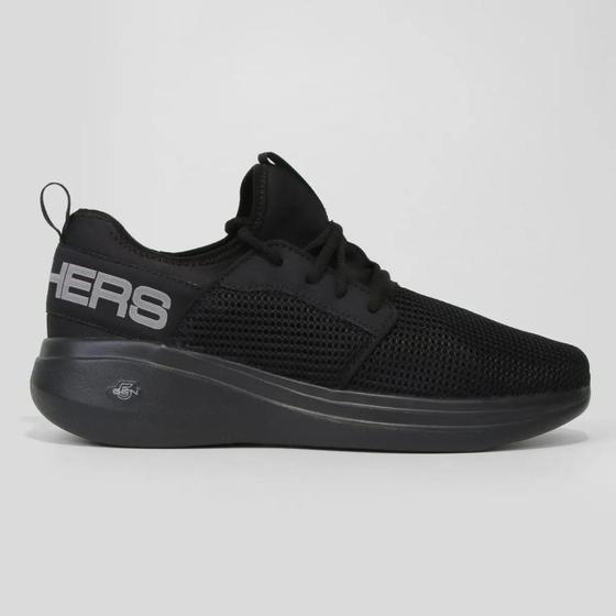 Imagem de Tênis caminhada/corrida leve skecher go run fast valor preto - 43755