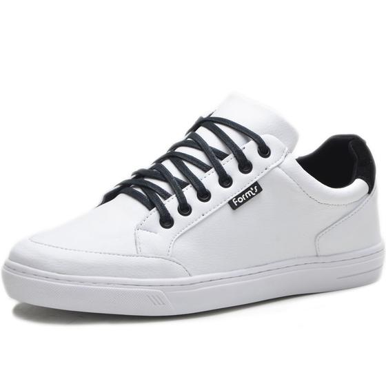 Imagem de Tênis Cano Baixo Masculino Casual Form's Branco