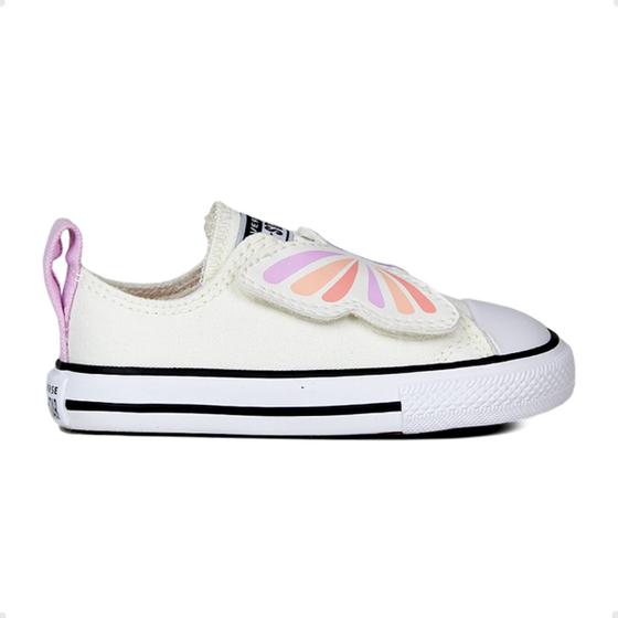 Imagem de Tênis Casual Bebê Converse Chuck Taylor All Star One Strap Branco