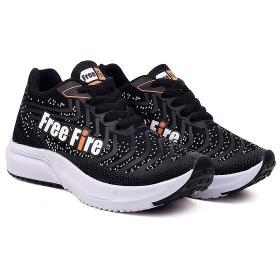 Tênis Casual/Esportivo Infantil Jogger Free Fire Unissex Menor preço em Tênis Casual/Esportivo Infantil Jogger Free Fire Unissex