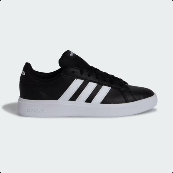 Tênis Casual Feminino Adidas Grand Court Base Preto Tênis