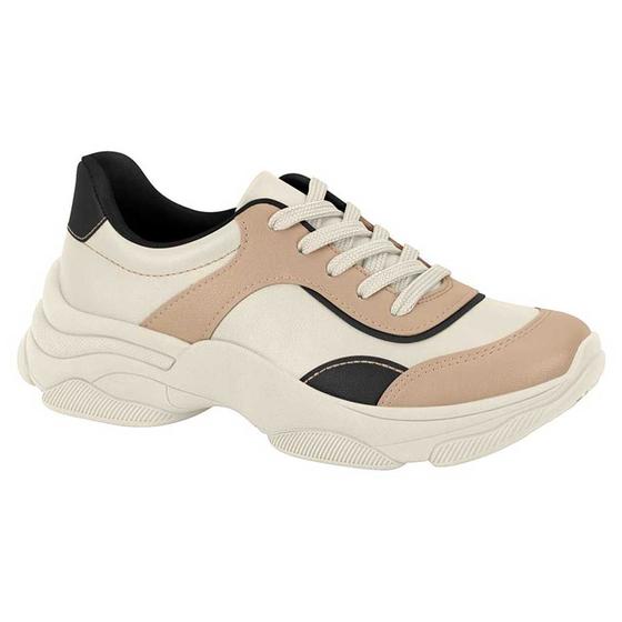 Tenis Chunky Tenis Feminino Cor Bege Tênis Casual Feminino Chunky