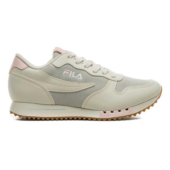 Imagem de Tênis Casual Feminino Euro Jogger Branco Rosa Claro Misty Blue Fila 51U335X-5746