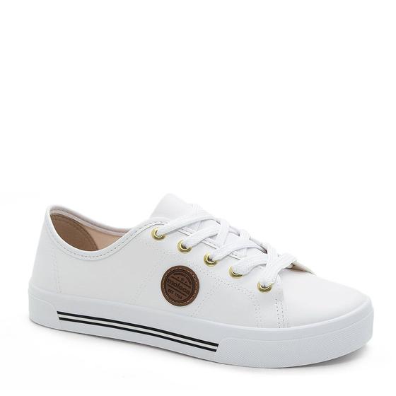 Imagem de Tenis Casual Feminino Moleca 5667.302 Branco