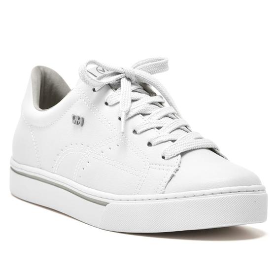 Tênis Casual Feminino Napa Branco Via Marte 016-008-01 Tênis