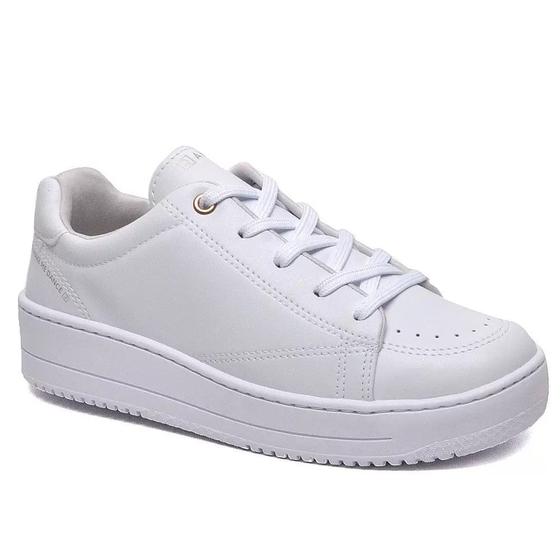 Imagem de Tênis Casual Feminino Ramarim Monocolor Branco 23-91121