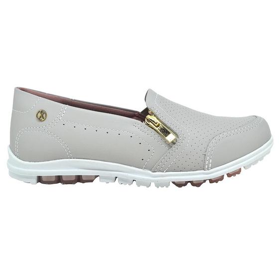 Tênis Casual Feminino Sapatilha Slip On Kolosh C0537 Cinza Menor preço em Tênis Casual Feminino Sapatilha Slip On Kolosh C0537 Cinza